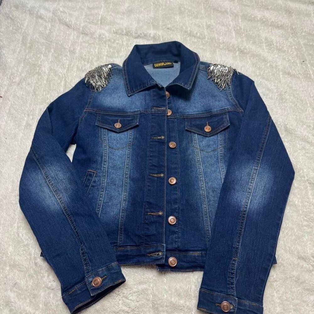 Unbranded Women's Blue and Navy Jacket